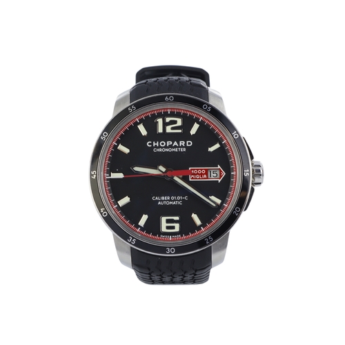 212 - Chopard Mille Miglia GTS stainless steel gents automatic wristwatch, ref. 8565, purchased 2020. The ... 