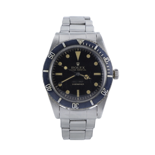 43 - Rolex Oyster Perpetual Submariner stainless steel gents wristwatch, ref. 5508, serial. 400xxx, circa... 