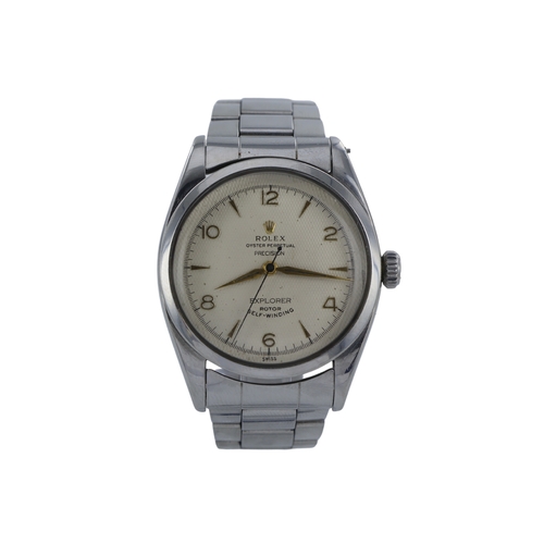 45 - Rolex Oyster Perpetual Explorer stainless steel gents wristwatch, ref. 6150, serial. 944xxx, circa 1... 