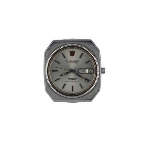 76 - Omega Constellation Megasonic stainless steel gents quartz wristwatch, ref. 198.0039, circa 1973. Th... 