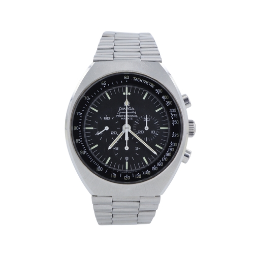 77 - Omega Speedmaster Mark II stainless steel gents manual wind chronograph wristwatch, ref. 145.014, ci... 