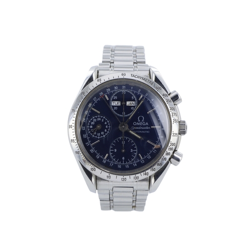 84 - Omega Speedmaster Triple Calendar stainless steel gents automatic wristwatch, ref. 175.0044, circa 1... 