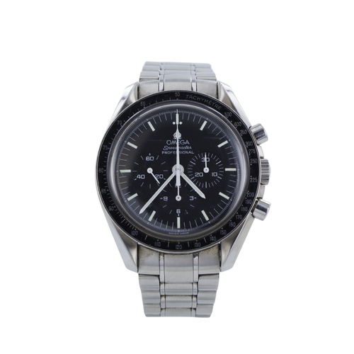 87 - Omega Speedmaster stainless steel cased gents manual wind chronograph wristwatch, ref. 3570.50.00, p... 