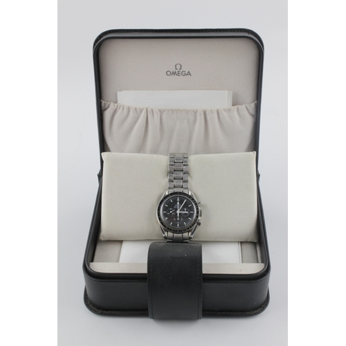 87 - Omega Speedmaster stainless steel cased gents manual wind chronograph wristwatch, ref. 3570.50.00, p... 