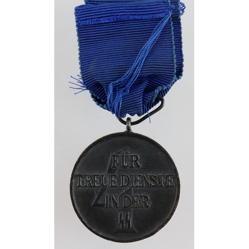 1069 - German SS 4 year LS & GC medal.