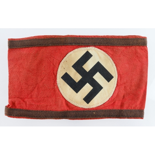 1087 - German SS other ranks armband, service wear.