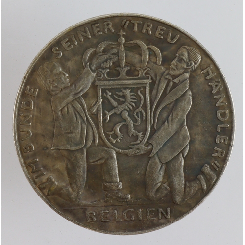 1095 - German surrender of Belgium with 600,000 Prisioners medallion.