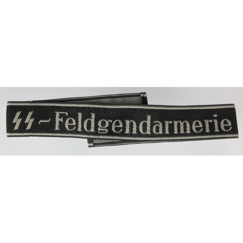 1107 - German Waffen SS 3rd Reich Bevo cuff band 