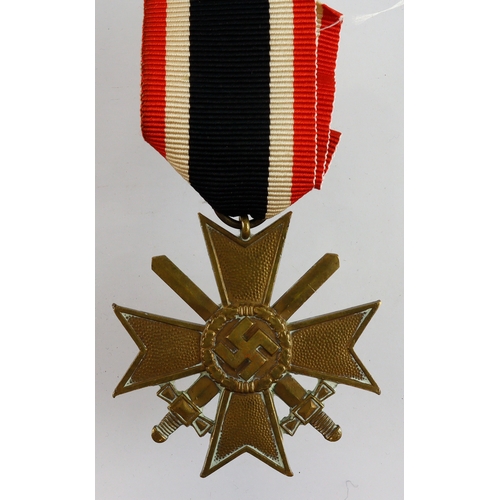 1113 - German War Merit Cross 2nd class with swords.