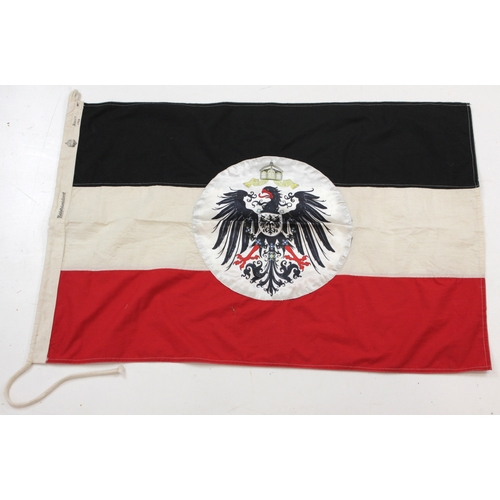 1128 - German WW1 colonial naval flag dated 1914.