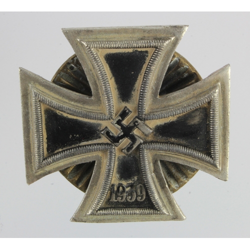 1132 - German WW1 Iron Cross 1st class screw back private purchase one piece example.