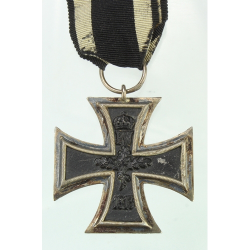 1133 - German WW1 Iron Cross 2nd Class, maker marked to ring