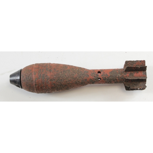 1143 - German WW2 40mm mortar projectile. Inert