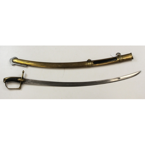 117 - Sword French early 19th century cavalry troopers.