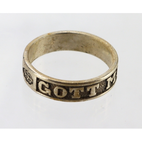 1191 - Imperial German mans finger ring, 