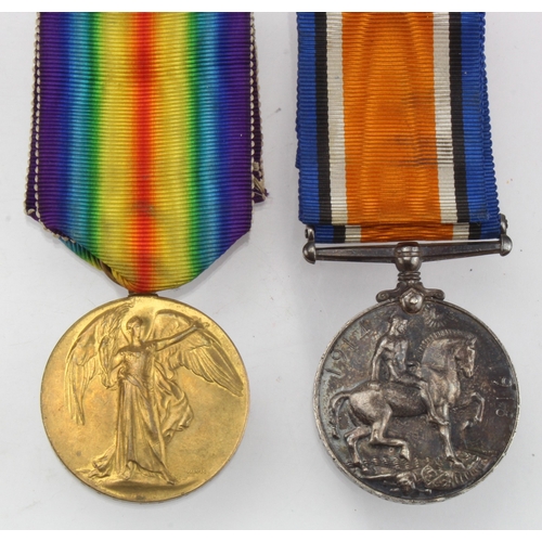 553 - BWM & Victory Medal (161380 3.AM. L P Bailey RAF) with copied research, born Rotherham.  (2)