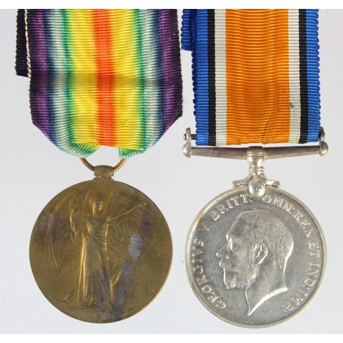 555 - BWM & Victory Medal (17-1770 Pte J A Forsythe R.IR.Regt) Killed in Action 1/7/1916 with the 10th Bn,... 