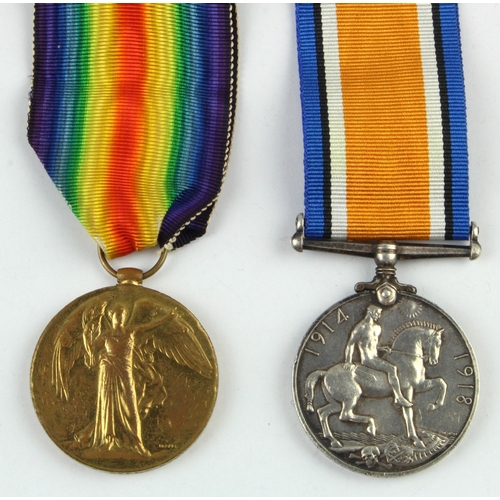 567 - BWM & Victory Medal (31888 Pte F Bell Durh L.I.) served 22nd Bn. Taken Prisoner of War by the German... 