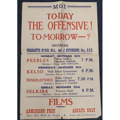 477 - WW2 original poster to day the offensive tomorrow?