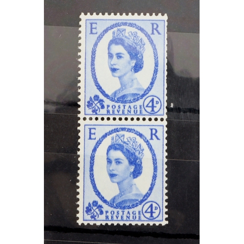 112 - GB - rare ERROR stamp QE2 4d blue um 