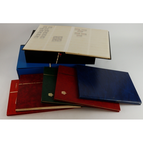 176 - British West Indies large accumulation in large box, including 2x boxfiles and 6x stockbooks, part o... 