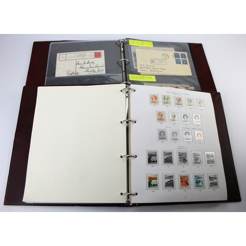 178 - Canada 1851-1990 um / m or used colln in one country album, plus another binder. Includes useful ran... 