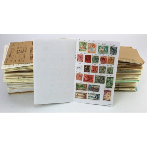 188 - Club approval books (approx 129) with various degrees of fill and value, numerous countries, nearly ... 