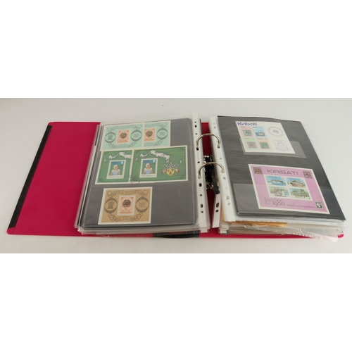 195 - Folder with a very mixed range of material, including GB 1st and 2nd Class booklets, recent GB Maxi ... 