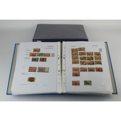 200 - Germany - a very impressive collection in 3x unpicked original binders. Vol 1) German Empire from 18... 