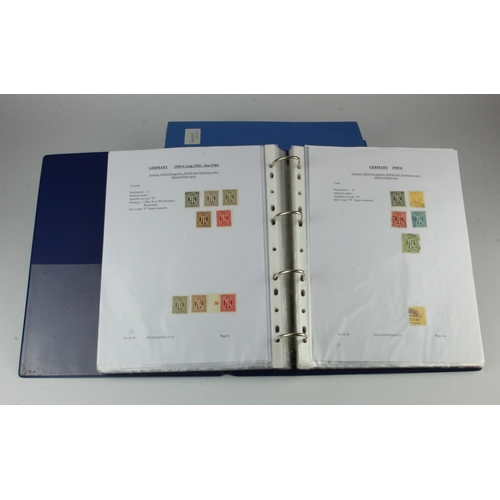 200 - Germany - a very impressive collection in 3x unpicked original binders. Vol 1) German Empire from 18... 