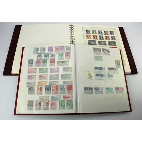 249 - Monaco colln 1885-1975 in Lindner Album plus extensive range in a red stockbook, useful 1920's comme... 