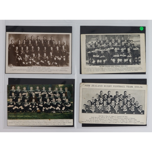 408 - New Zealand Rugby Touring Team 1924/5, 1935/6, and two others  (4)