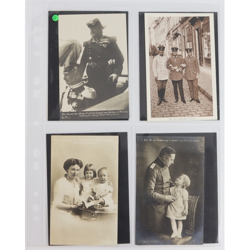 443 - Saxony - in Military Uniform and Family images, early  (8)