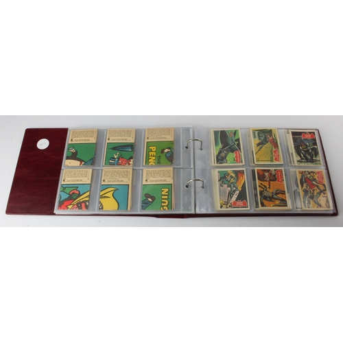 498 - A & B.C. Gum, modern album containing 3 complete sets, Civil War Banknotes, Batman (1A - 44A) & Beat... 