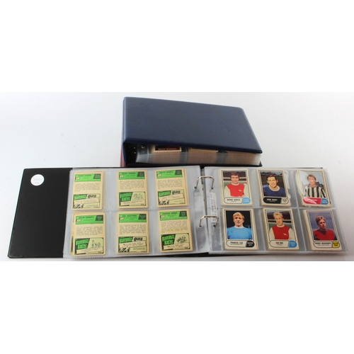 501 - A. & B.C. Gum - Football, collection of 8 complete sets in 3 modern albums, sets are 1969 Football F... 