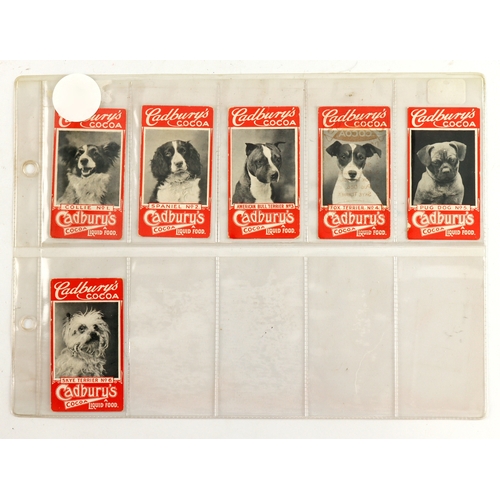 525 - Cadburys - Dog Series, complete set in pages, G - VG cat value £252 scare as a complete set