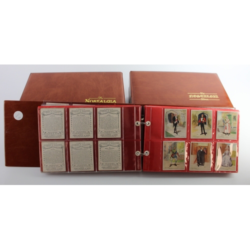 537 - Collection contained in 5 modern albums, approx 81 complete sets, Players & Will's large cards, main... 