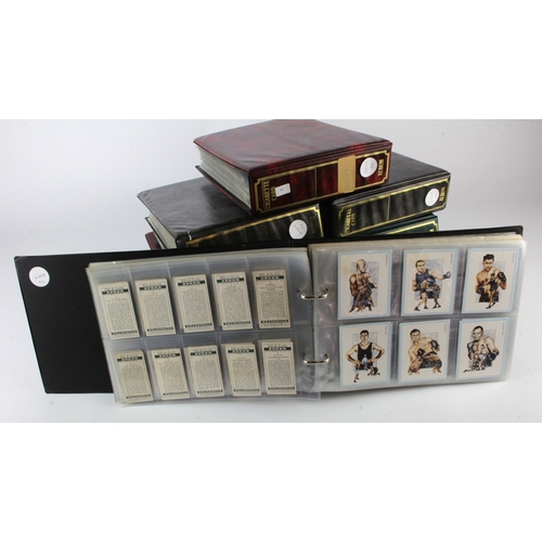 541 - Collection of approx 110 complete sets contained 1 large & 6 standard size modern albums, mixed cond... 