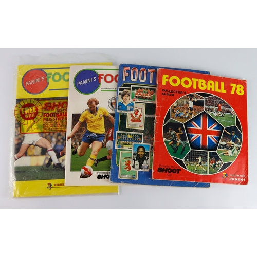 570 - Football - Panini sticker albums, Football 78 & Football 79 (both complete) Football 80 (part comple... 