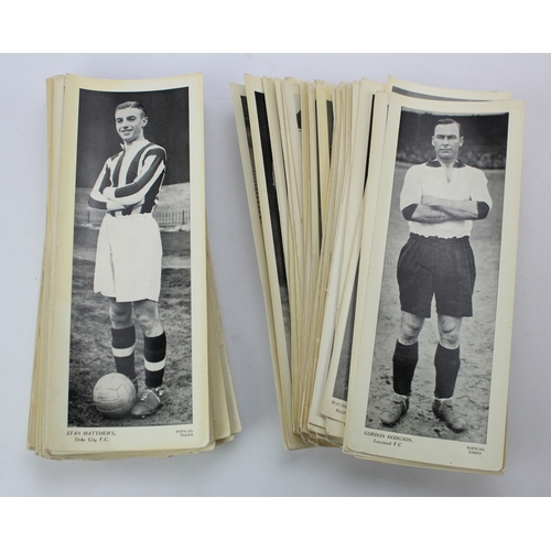 573 - Football - Topical Times panel portraits various series (large sized) x approx 135 including Stanley... 