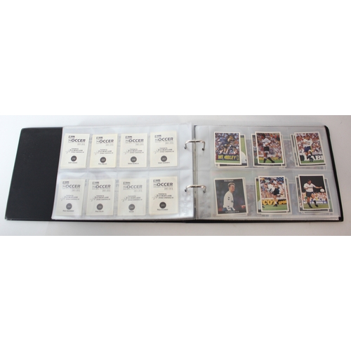 583 - Football cards, modern album containing football cards all featuring Tottenham Hotspur Players. Many... 