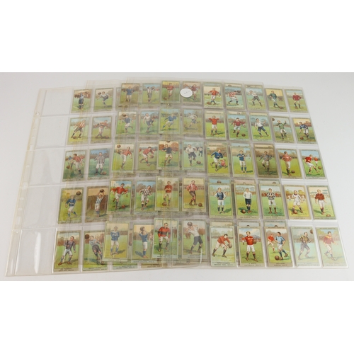 590 - Gallaher - Association Football Club Colours, complete set in large pages, mainly VG cat value £1100