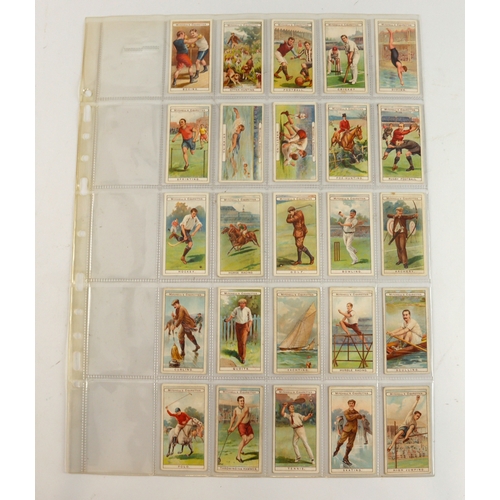 623 - Mitchell - Sports, complete set in large page, mainly VG cat value £500