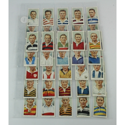 635 - Ogden - Football Club Captains, complete set in pages, VG - VG+ cat value £150