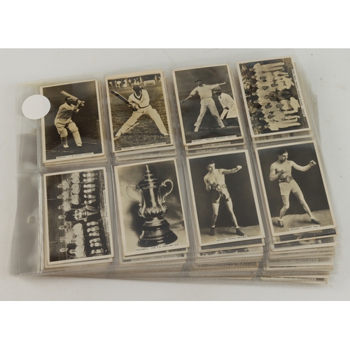 646 - Pattreiouex - Sporting Events & Stars, complete set in pages, VG - EXC cat value £280