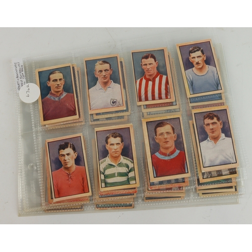 662 - Sport & Adventure - Famous Footballers, complete set of 46 (cut from strips), 1922 issue (includes M... 