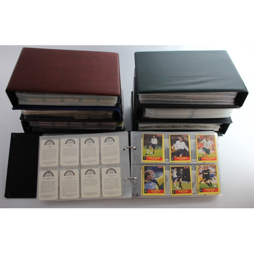 676 - Trade card collection, over 180 complete sets in 9 modern albums, issuers include Cadet, Quaker Oats... 