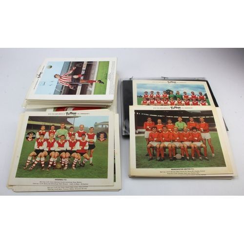 686 - Typhoo Tea, Premium Issues, Famous Football Clubs, complete set & approx 140 odd cards from all the ... 