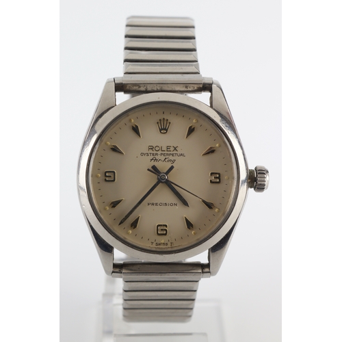 358 - Rolex Oyster Perpetual Air-King stainless steel gents wristwatch, ref. 5500, serial. 1737xxx, circa ... 