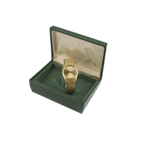 349 - Rolex Oyster Perpetual 18ct yellow gold gents wristwatch, ref. 1030/1035?, serial. 1423xxx, circa 19... 